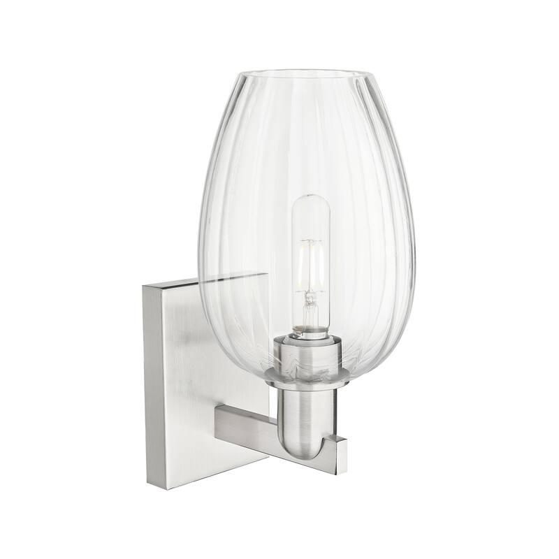 Innovations Lighting Downtown Urban - Preston - 1 Light 6" Flute Shade Wall-mounted Sconce