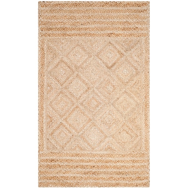 Safavieh Handmade Natural Fiber Heike Diamond Jute Rug On Sale Overstock 11740954