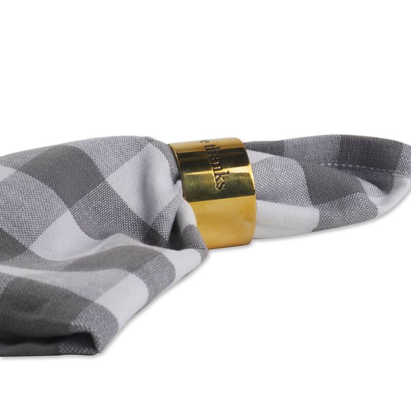 DII Fun Decorative Party Napkin Rings, 1.5" Diameter (inside)