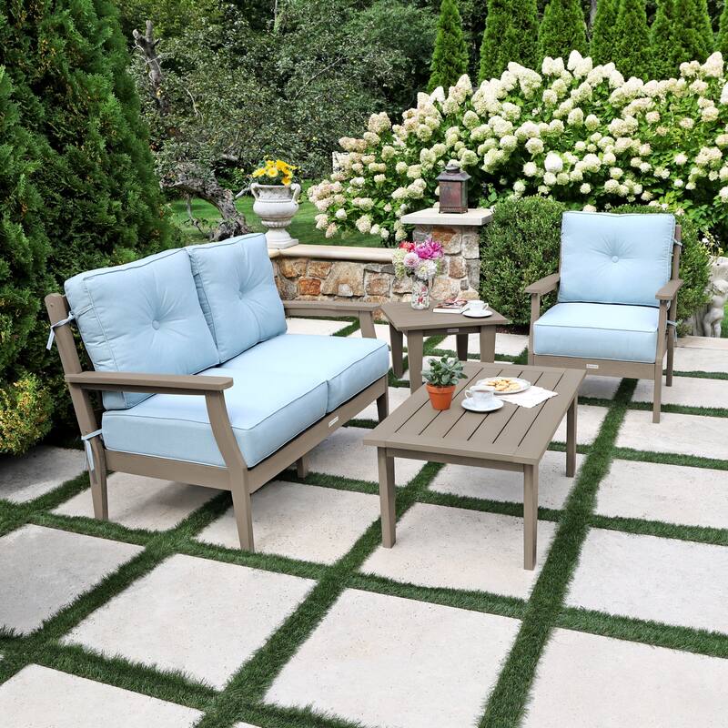 HIGHWOOD Lehigh 4-Piece Deep Seating Set