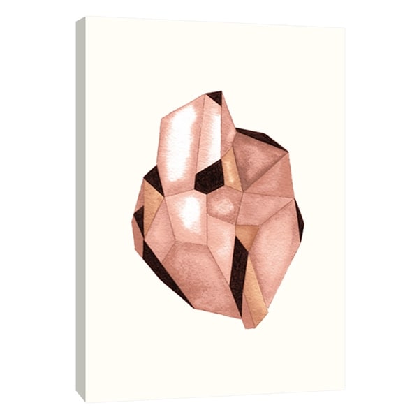 PTM Images 9-105711 PTM Canvas Collection 10" x 8" - "Faceted Gem Rose" Giclee Abstract Art Print on Canvas