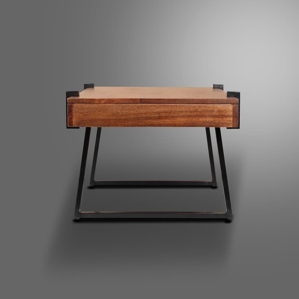 Miller Wooden Coffee Table with Open Legs - 46" x 23.5" x 18.5"