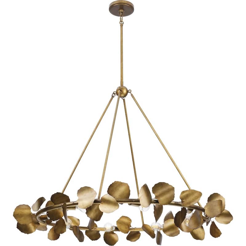Progress Lighting P400360 Laurel 8 Light 38" Wide Ring Chandelier