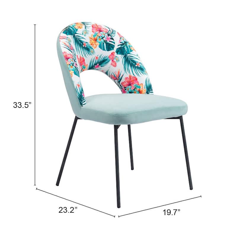 Bethpage Dining Chair (Set of 2) - 19.7" W x 23.2" D x 33.5" H