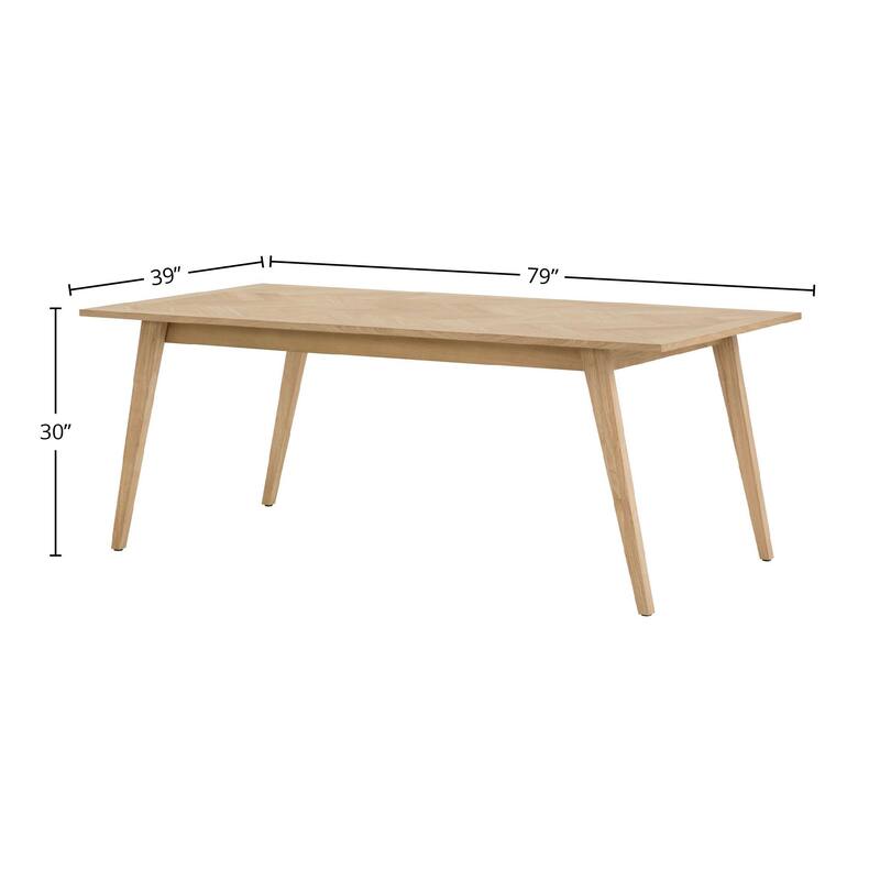 Apollo Solid Oak Dining Table