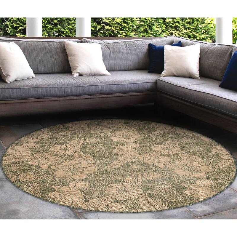 Liora Manne Carmel Botanical Indoor/Outdoor Rug