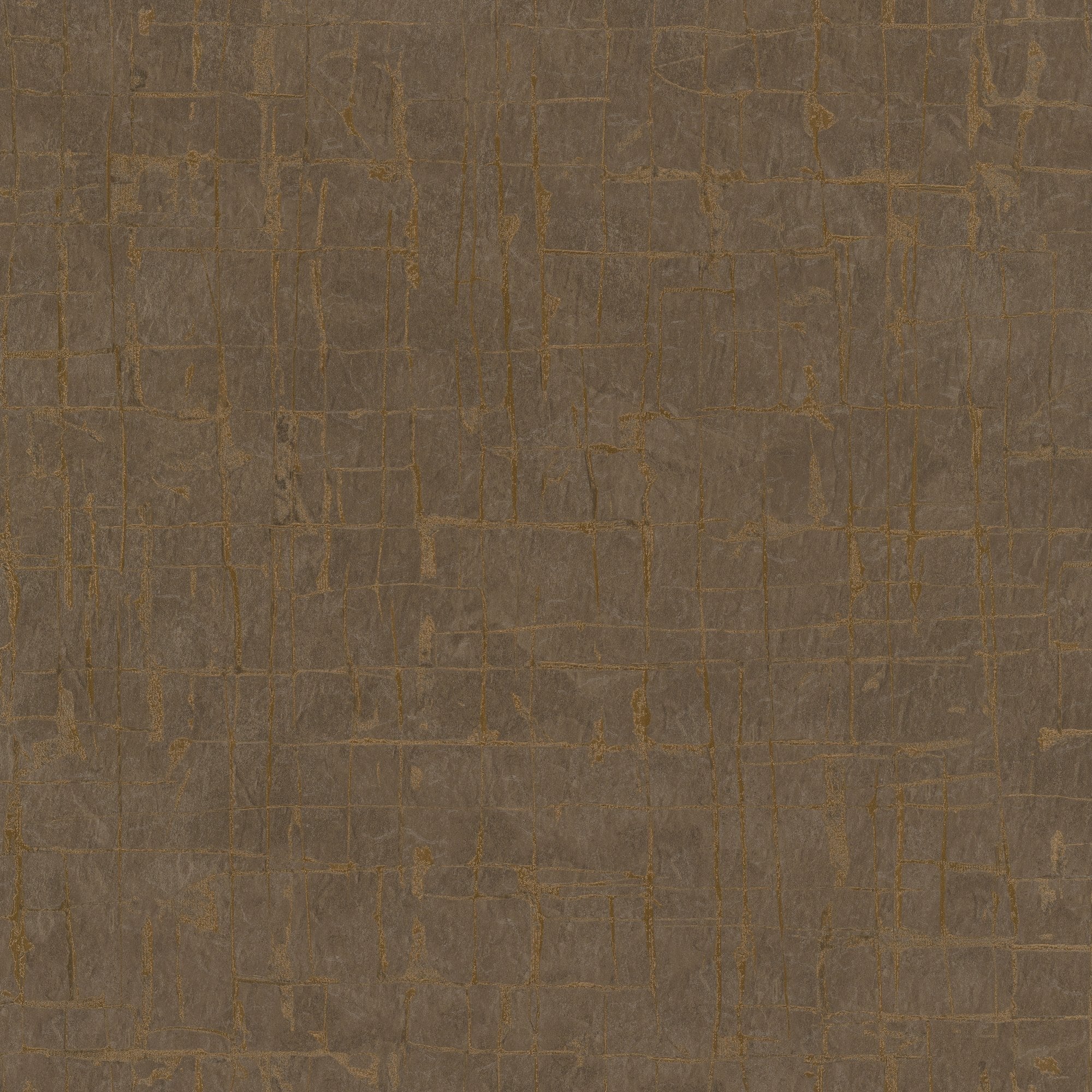 Galerie Wallcoverings Energy Collection Geometric Sheen Stonework Effect Wallpaper Roll - 33 feet long x 27.5 inches wide