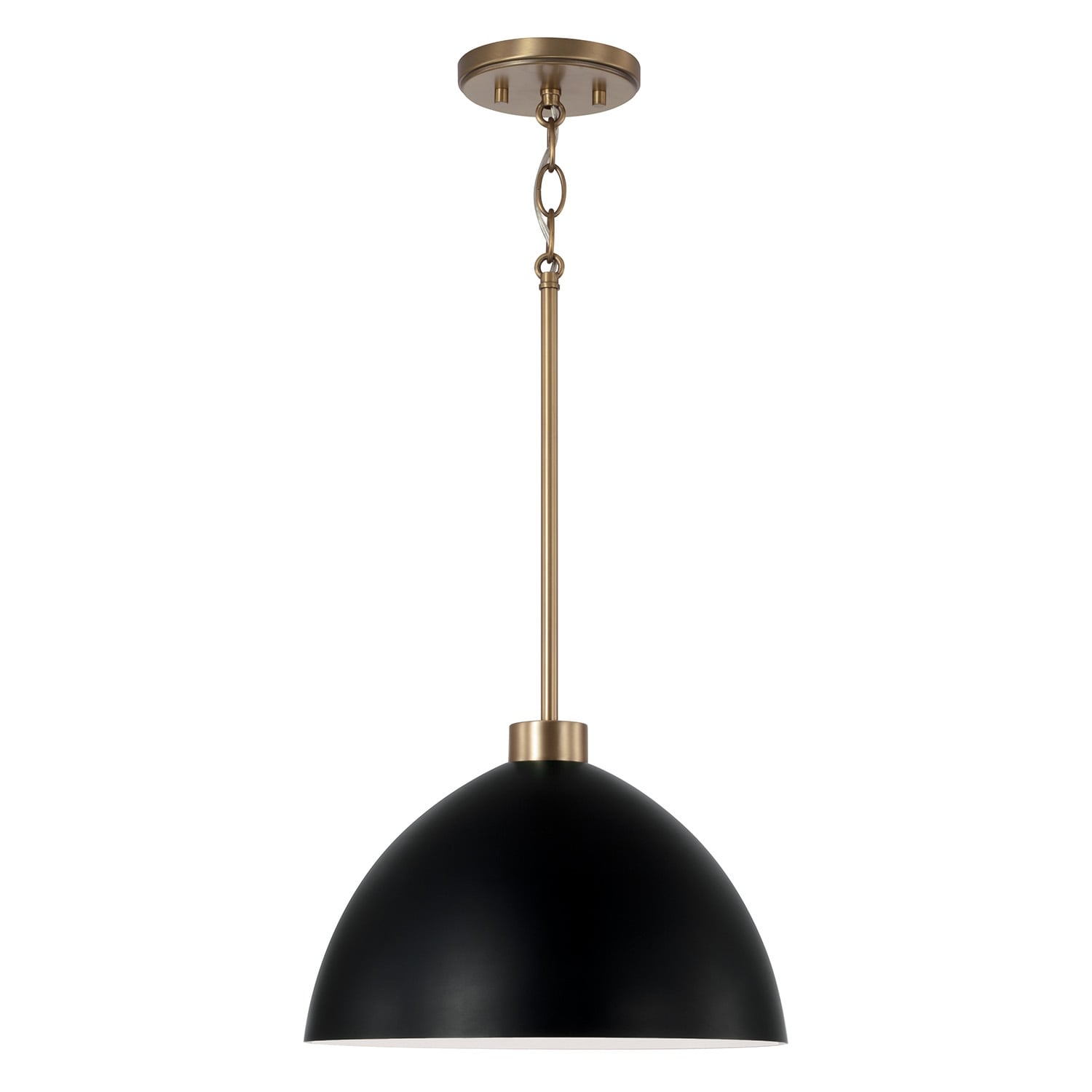 Ross 1-Light Pendant - 13"W x 8.75"H