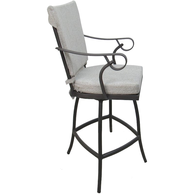 Outdoor or Indoor Counter 26", 30" or Extra Tall 34" Bar Stool - Jamey