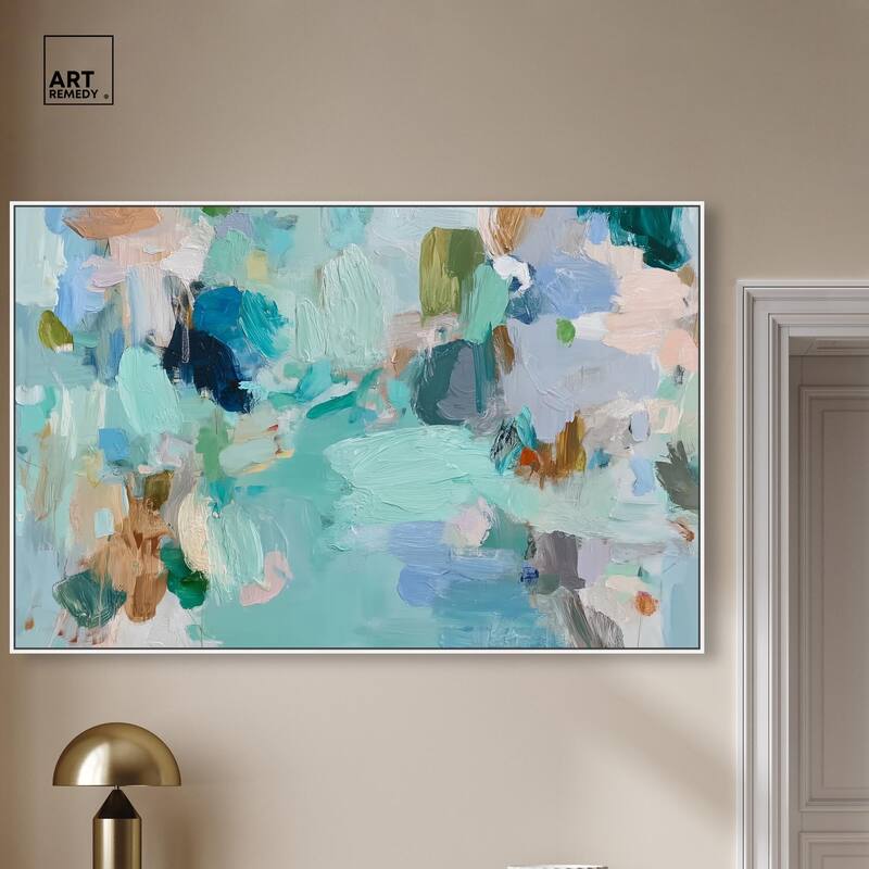 Layers of Feeling II Canvas by Art Remedy
