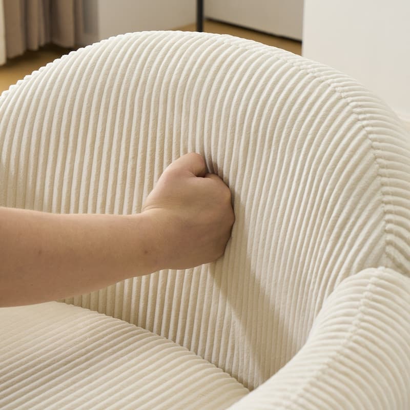 Living Room Corduroy Armchair