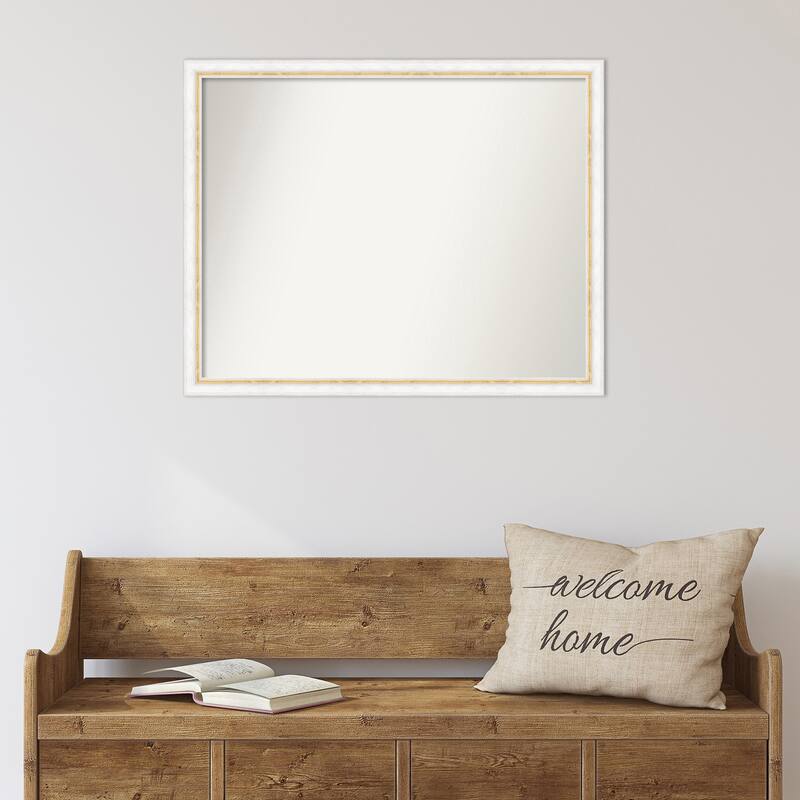 Morgan Non-Beveled Wood Framed Wall Mirror