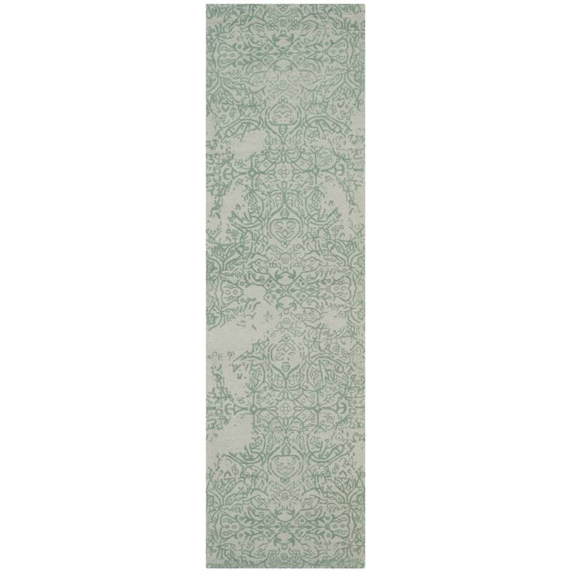 SAFAVIEH Handmade Restoration Vintage Distressed Boho Olegaria Oriental Wool