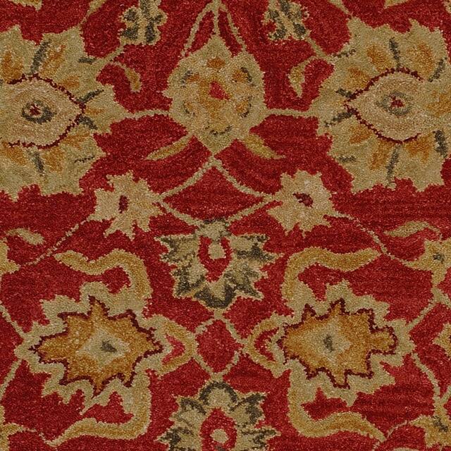 SAFAVIEH Anatolia Angeline Traditional Oriental Hand-spun Wool Rug