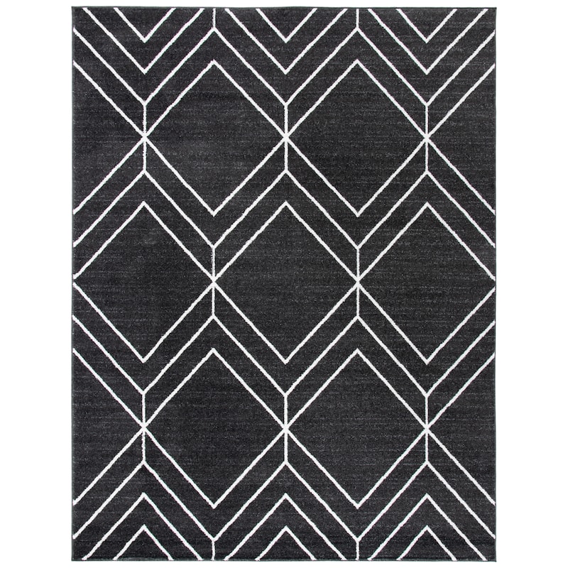 SAFAVIEH Adirondack Juvelina Modern Geometric Rug - 8' x 10' - Brown/Ivory