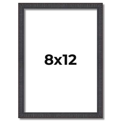 8x12 Frame Brown Picture Frame - Complete Modern Photo Frame Includes