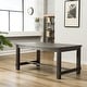 preview thumbnail 5 of 28, Roundhill Furniture Leviton Antique Black Finished Wood 7-piece Dining Set