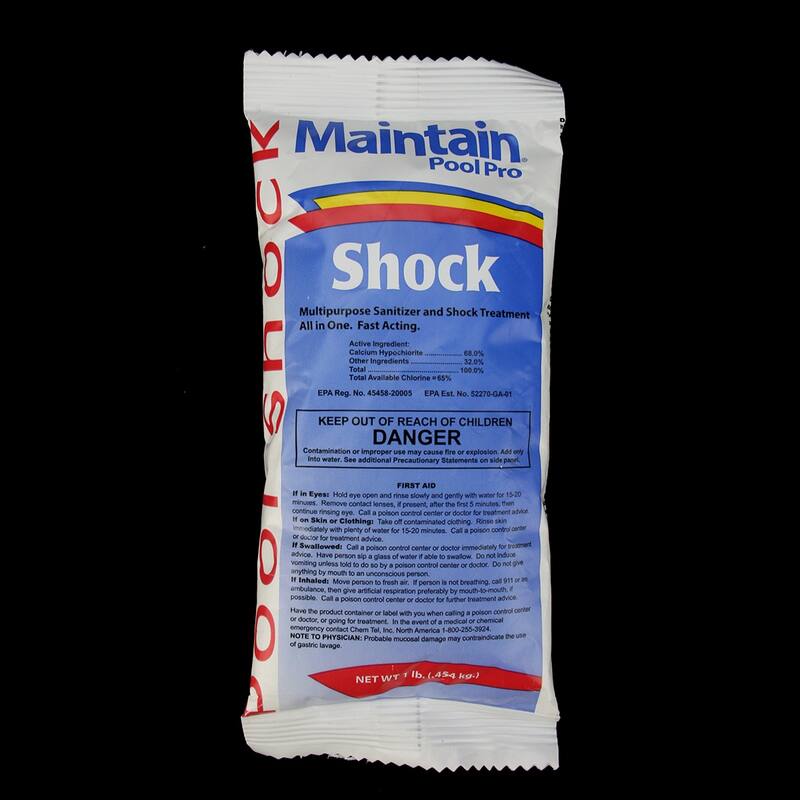 Maintain Pool Pro Multi Purpose Sanitizer and Shock Treatment 1 lb. Bag