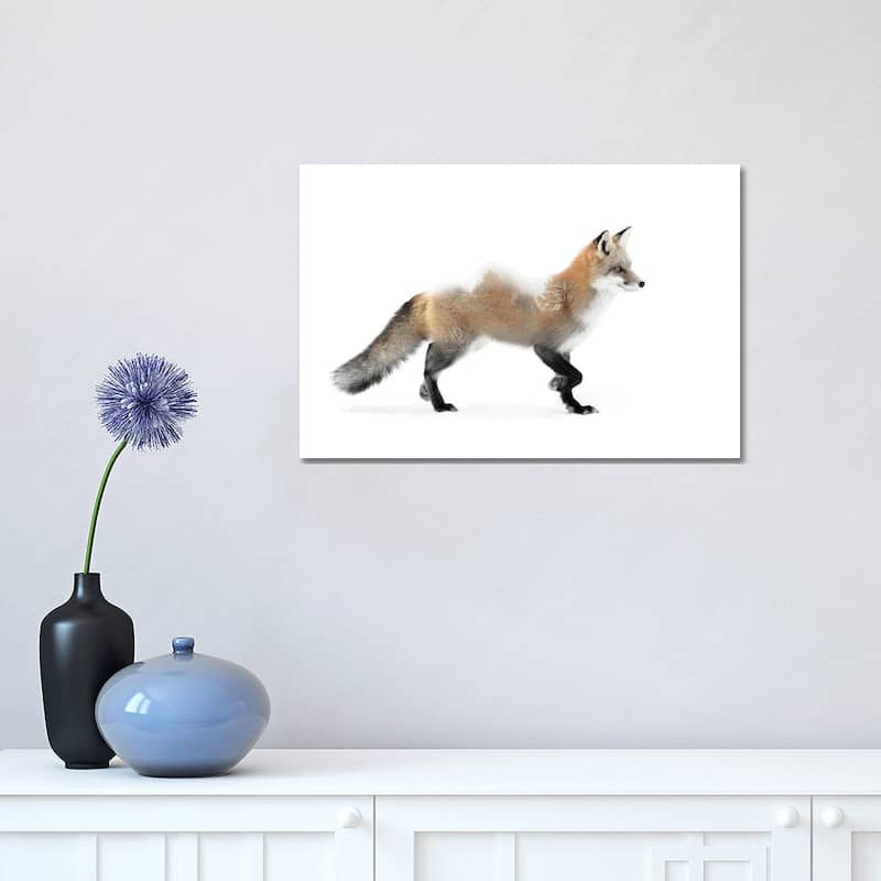 iCanvas "Fox" by Paul Haag Canvas Print - 12x18x1.5