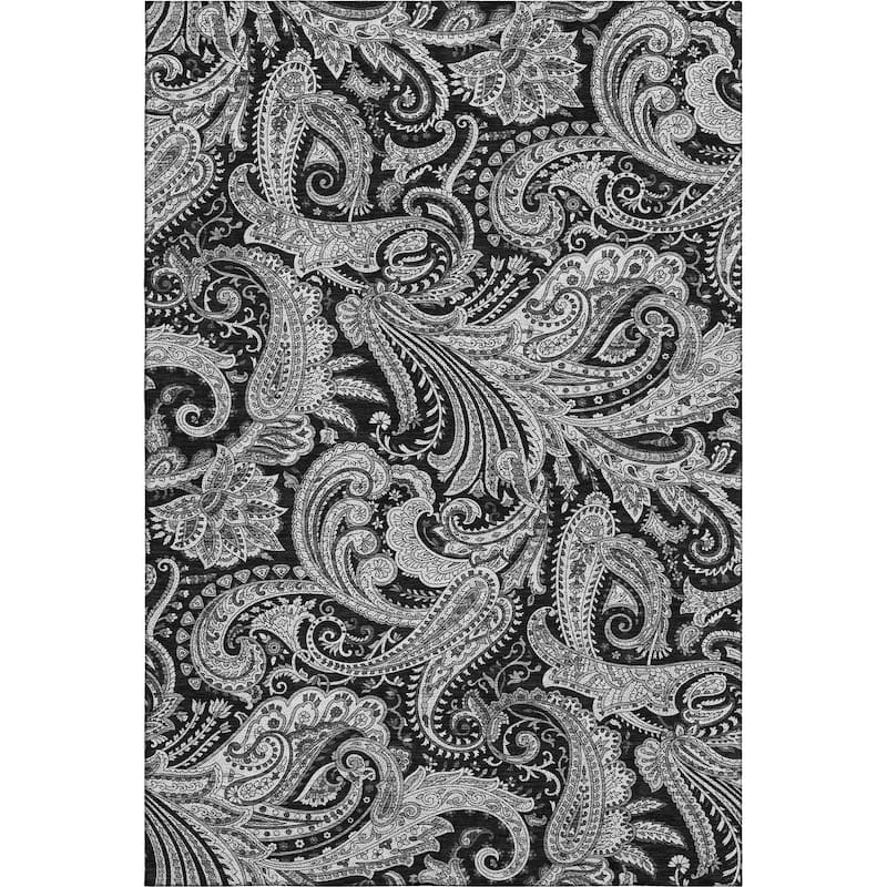 Premium Washable Super Soft Traditional Paisley Mayfield Rug