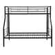 preview thumbnail 7 of 8, Twin Over FULL Metal Bunk Bed , No Box Spring Needed, Large Under Bed Storage, Easy Assemble