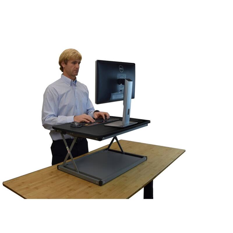 CHANGEdesk Mini desktop standing desk converter adjustable height
