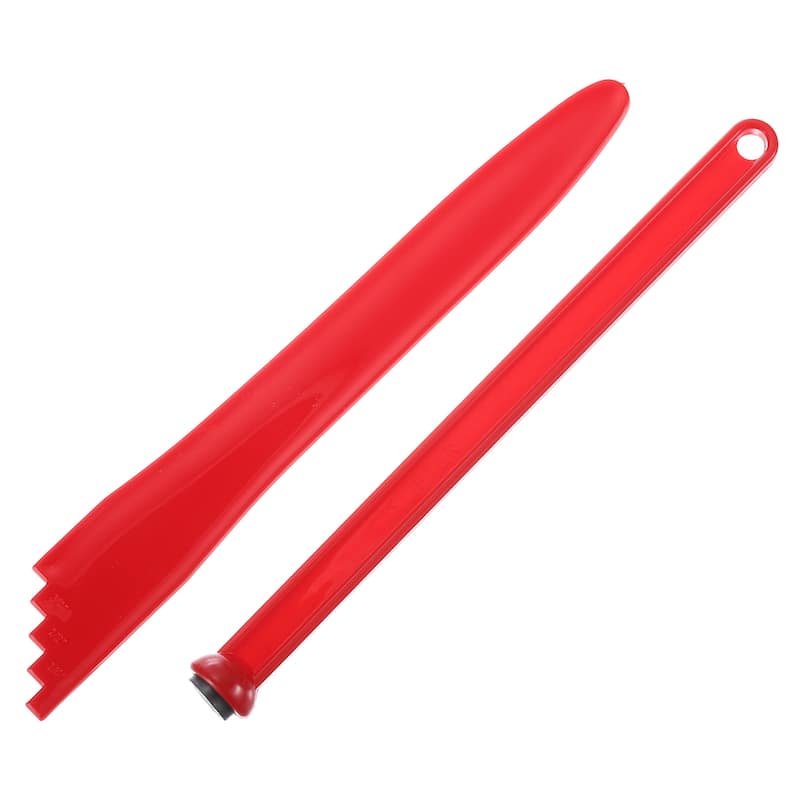 4 Pcs Canning Supplies, Canning Tool Kits Included Bubble Popper, Jar Lid Lifter - Red, Green