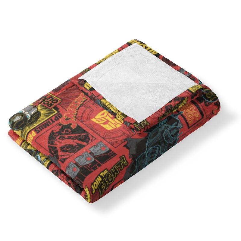 Hasbro Transformers Silk Touch Throw Blanket