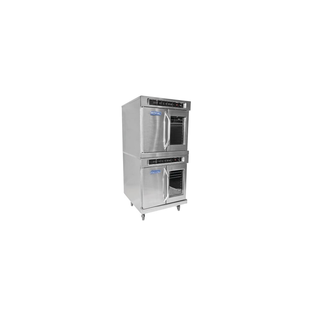 double stack electric oven