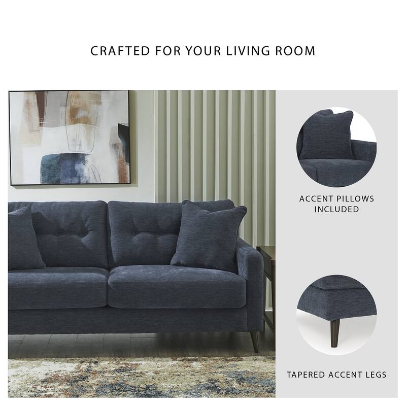 Signature Design by Ashley Bixler Sofa - 79" W x 38" D x 37" H