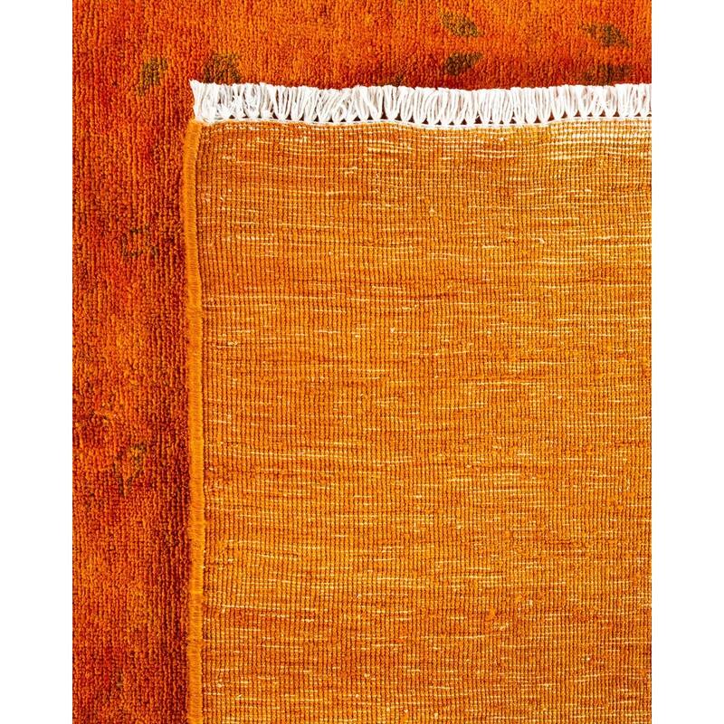 Vibrance, One-of-a-Kind Handmade Area Rug - Yellow, 15' 3" x 12' 0" - 15' 3" x 12' 0"