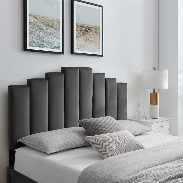 Noelle Performance Velvet Twin Headboard. Opens flyout.