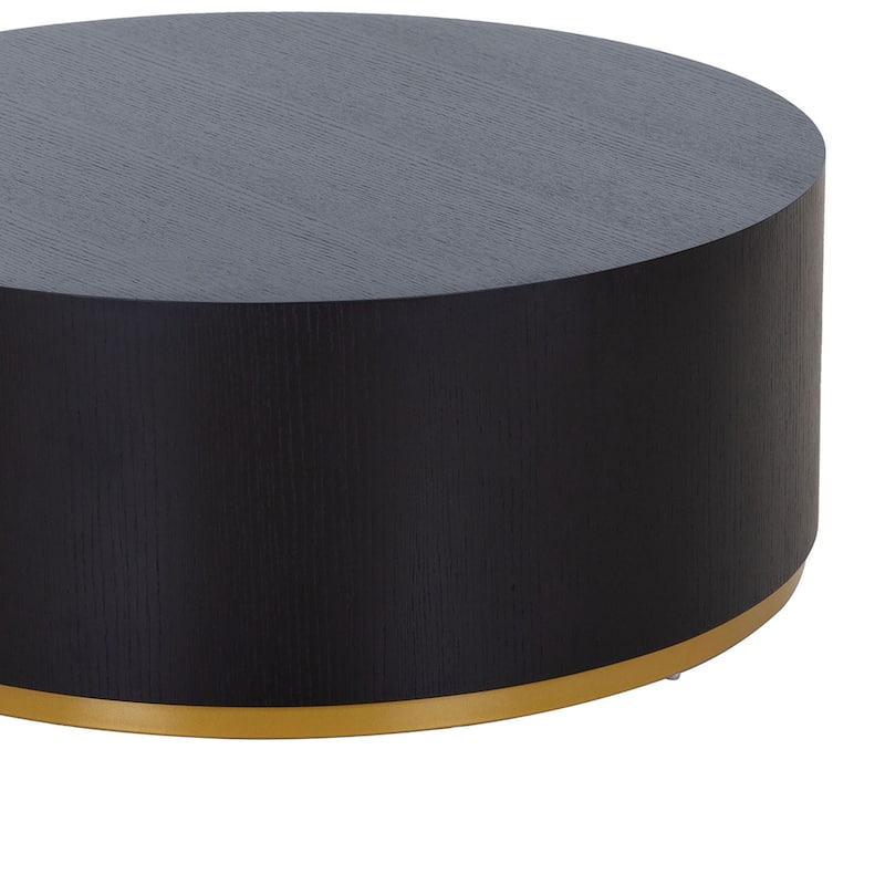 Round Coffee Table 35.1" Modern Living Room Table