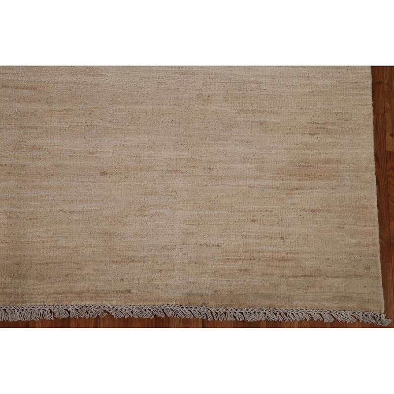 Gabbeh Kashkoli Oriental Area Rug Hand-knotted Wool Carpet - 6'7"x 9'6"