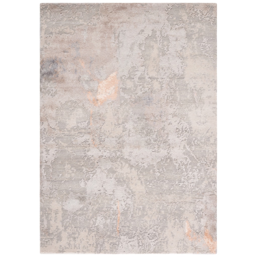 SAFAVIEH Hand-Knotted Tribeca Chandini Wool & Silk Rug