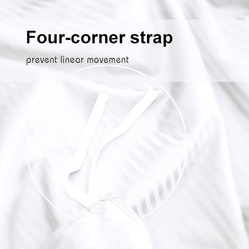 Feather & Stitch 500 Thread-Count Luxury Duvet Cover Set