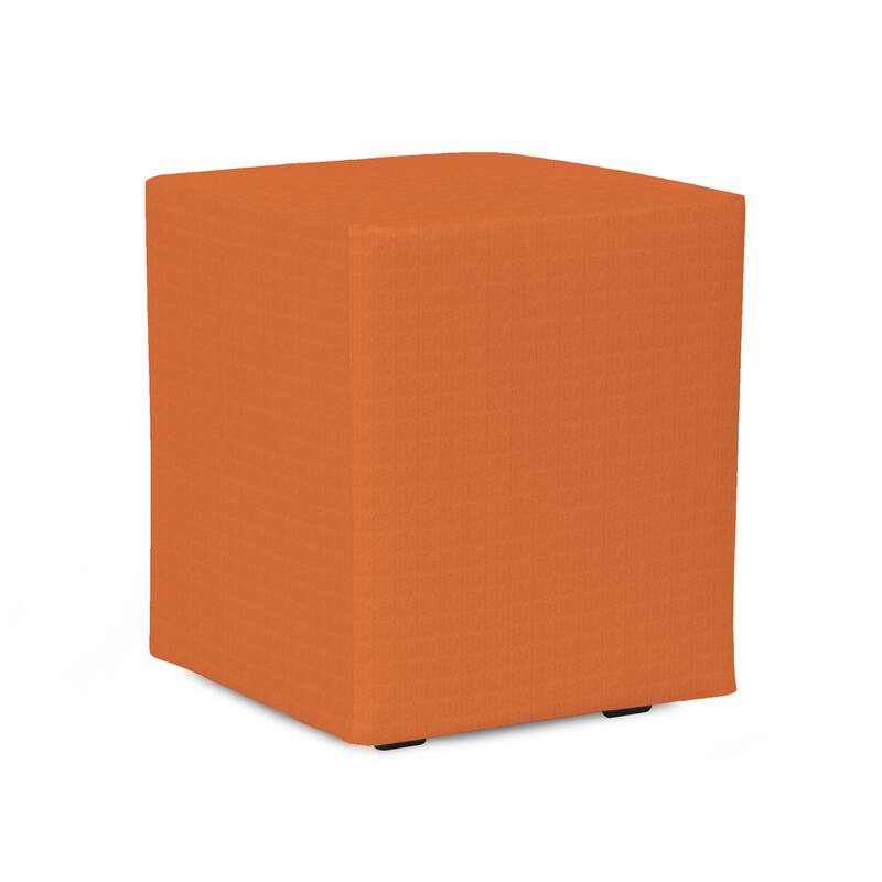 Allan Andrews Universal Outdoor Square Patio Ottoman with Cover, Seascape Collection