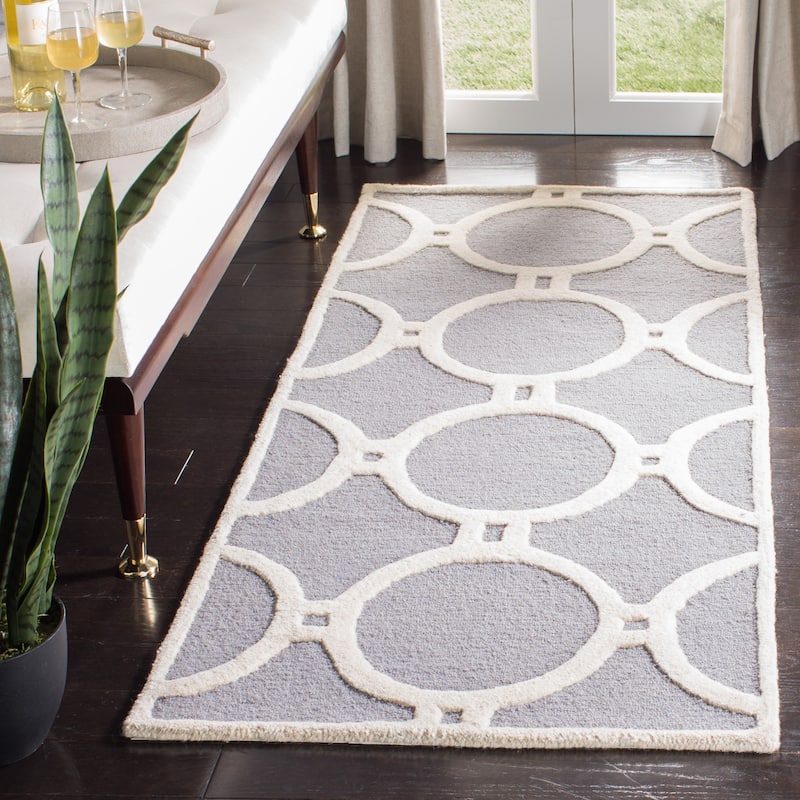 SAFAVIEH Handmade Cambridge Nurije Modern Moroccan Wool Rug