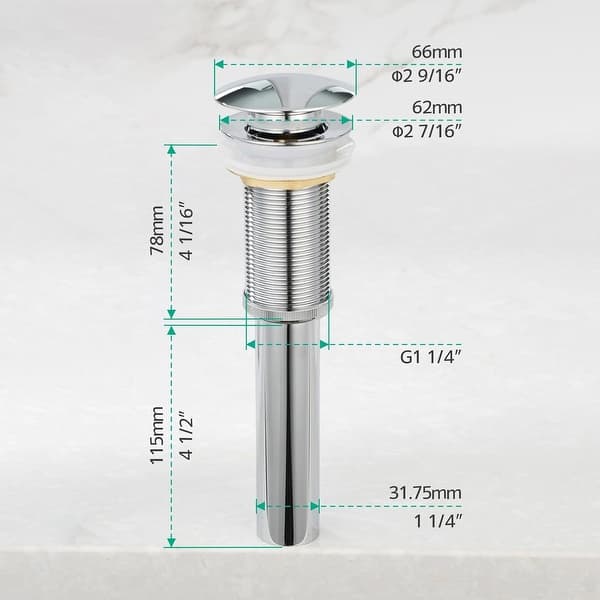 Lefton Rotatable Bathroom Faucet BF2204 with Pop-up Bathroom Sink Drain ...