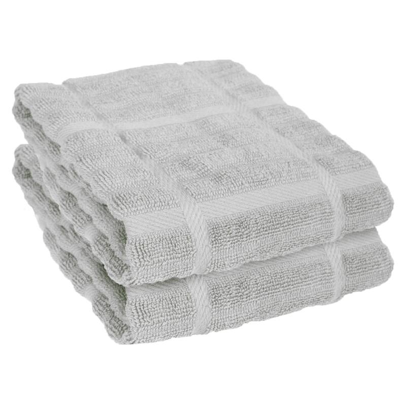 All-Clad 2-Piece Solid Kitchen Towel Set - Titanium Grey