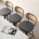 preview thumbnail 184 of 199, 26"/29" Swivel Bar Stools/ Counter Stools with Bentwood Legs