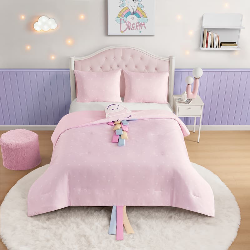 3D Animal Juvenile Comforter Set