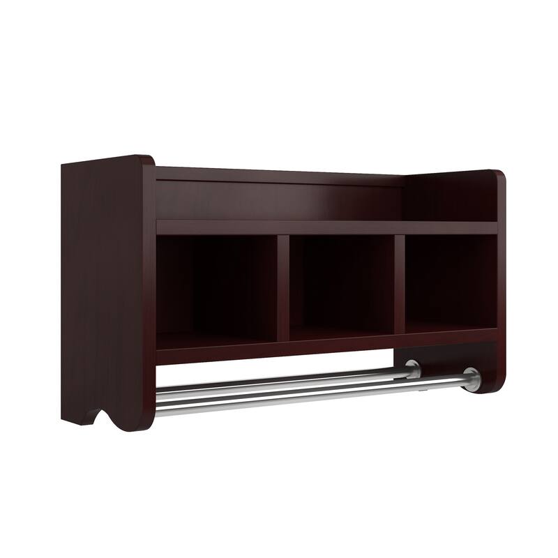 Alaterre 25-inch Wood Bath Storage Shelf