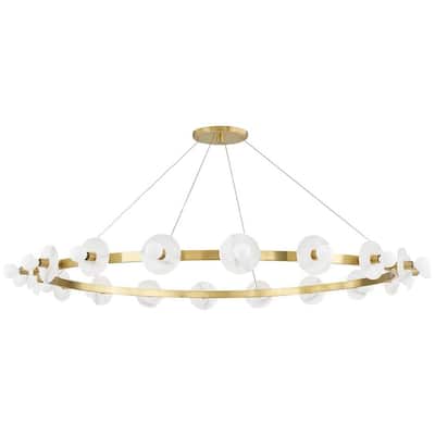 Hudson Valley Lighting Austen 18 Light 58" Wide Ring Chandelier