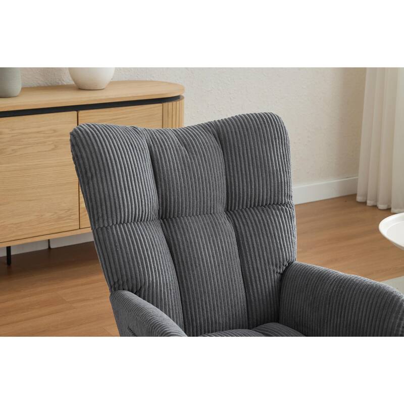Luxury Rocking Chair - Ergonomic Design - 30° Gentle Motion