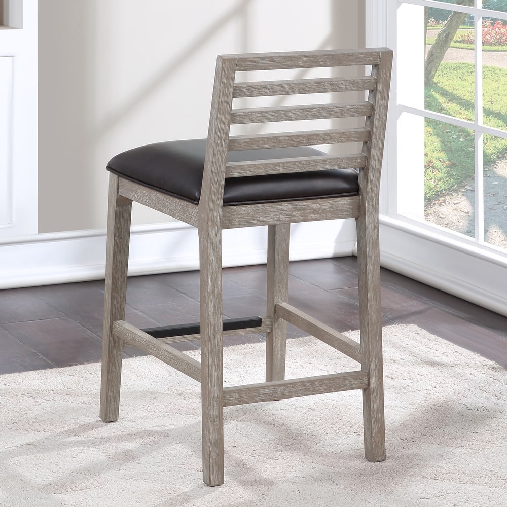 Sunnyvale Solid Wood Counter Stool