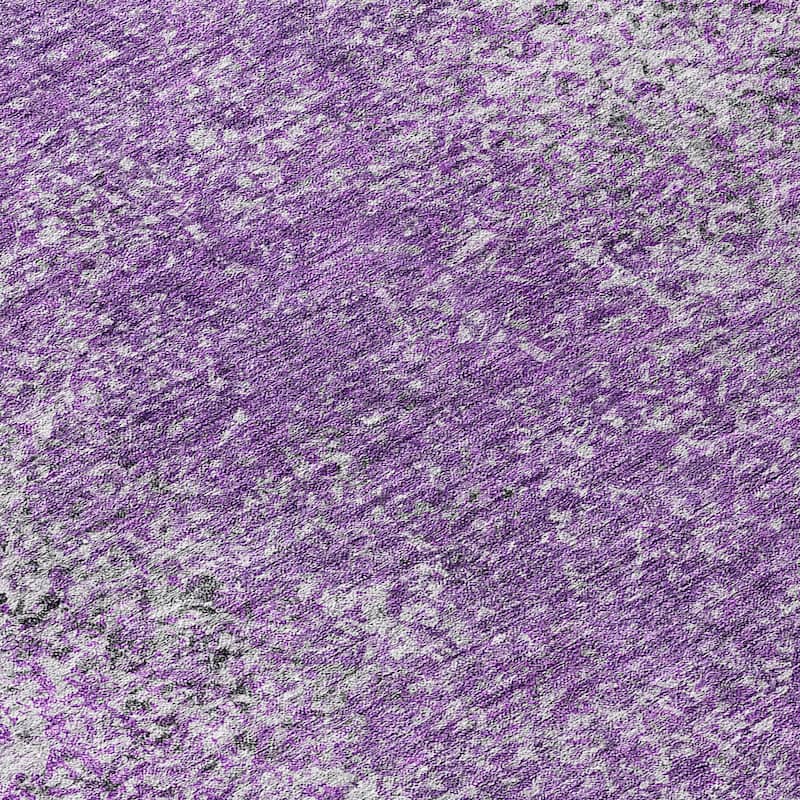 Machine Washable Indoor/ Outdoor Chantille Solid Contemporary Rug
