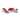 Cannes 5 Piece Sunbrella Outdoor Patio Love & Club Set - Sunset Red
