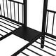 preview thumbnail 9 of 7, Detachable Metal Triple Bunk Bed w/Drawers, Full Over Twin & Twin Size