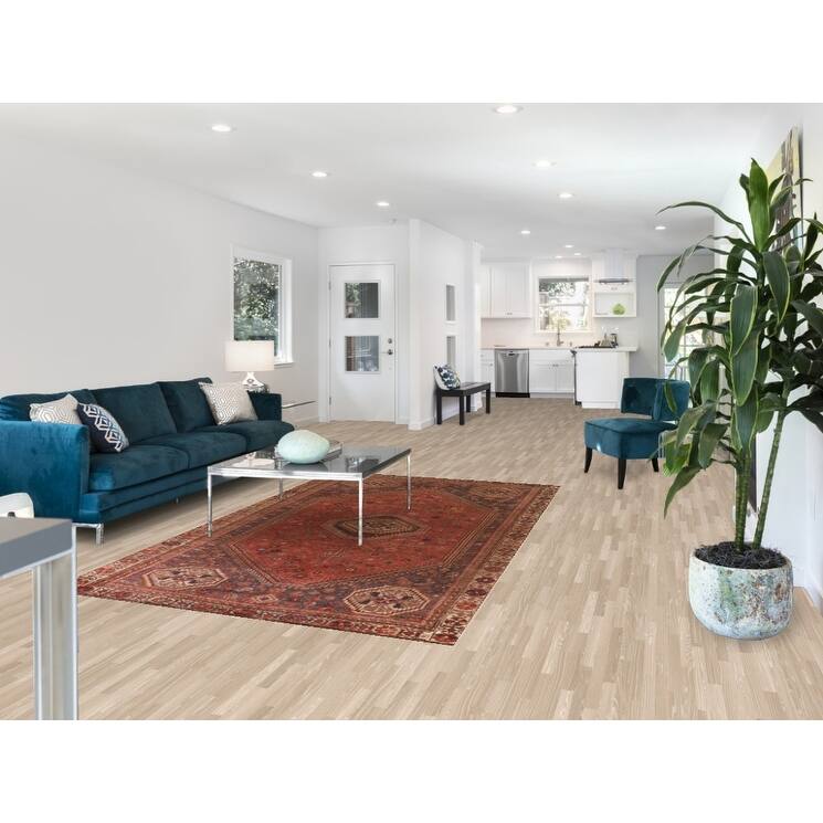 Vegetable Dye Tribal Qashqai Persian Rug Hand-knotted Wool Carpet - 5'2"x 8'5"